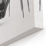 Bold Black Spider Wall Art - Minimalist Arachnid Canvas & Prints