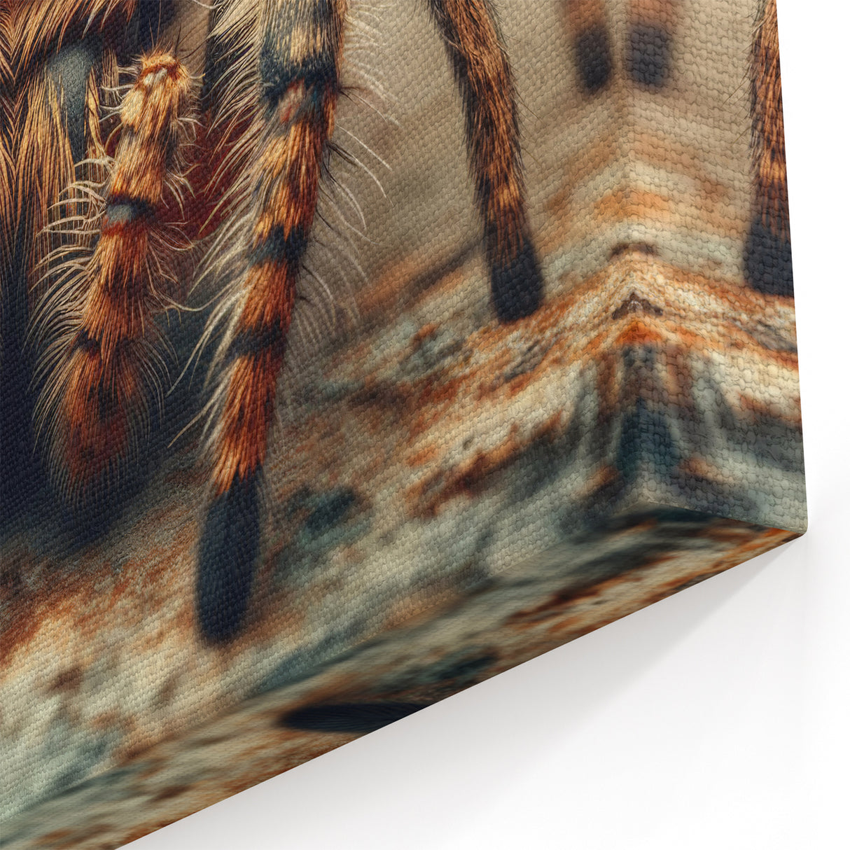 Rustic Spider Wall Art - Detailed Arachnid Design on Canvas & Prints