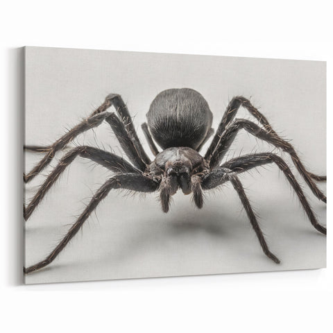Black Spider Art - Striking Arachnid Wall Decor - Canvas & Framed Prints