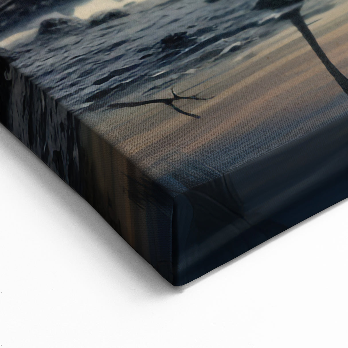 Elegant Egret Wall Art - Serene Mountain Scenery in Canvas & Framed Prints