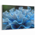 Blue Coral Wall Art - Ocean Inspired Marine Life Canvas Print