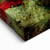 Coral Wall Art - Vibrant Red Coral Canvas Print & Framed Art Decor