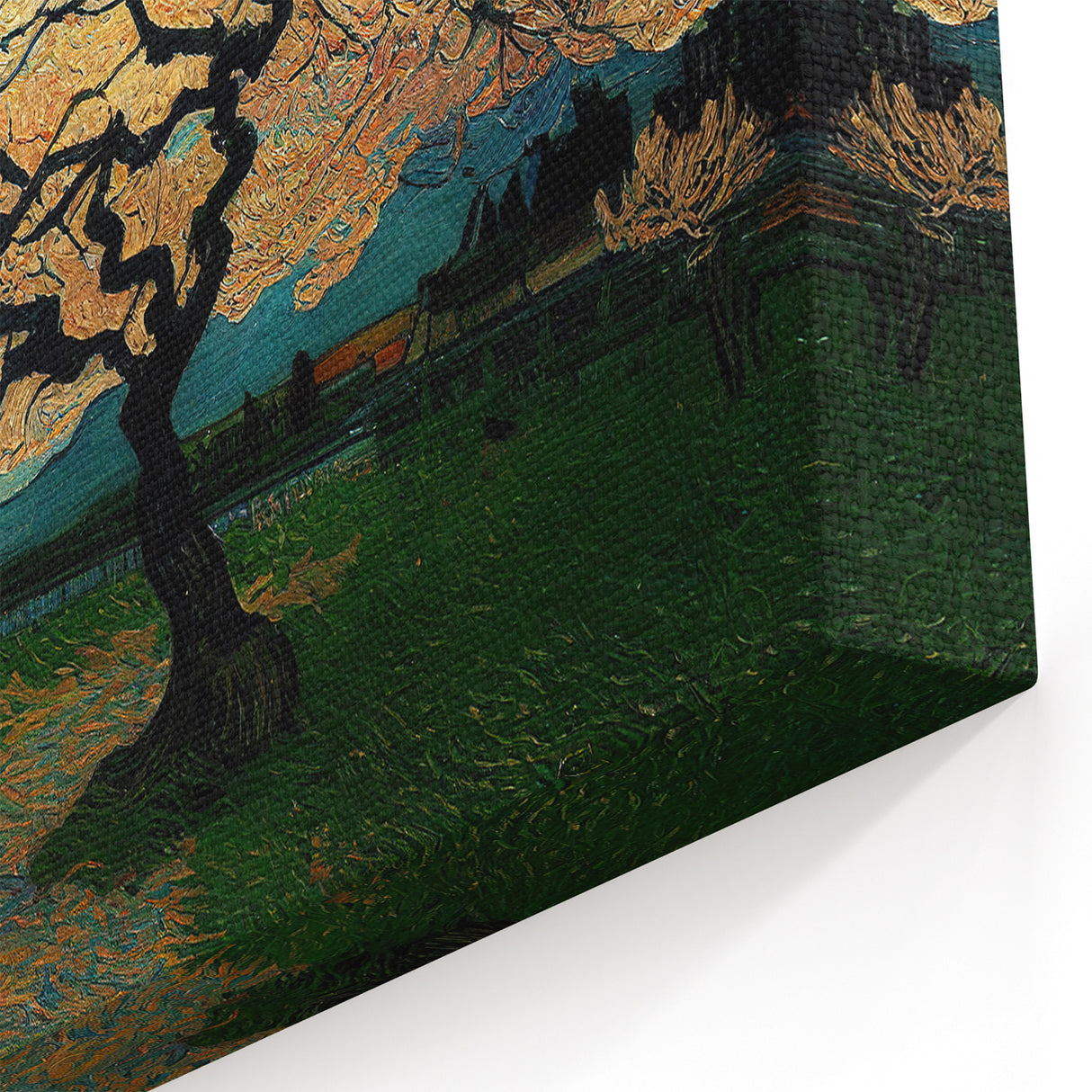 Starry Night Inspired Tree of Light Canvas - Artistic Floral Wall Art