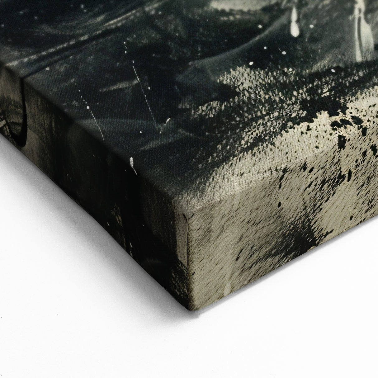 Motion Pig Wall Art - Energetic Pig Canvas Print Wildlife Decor Idea