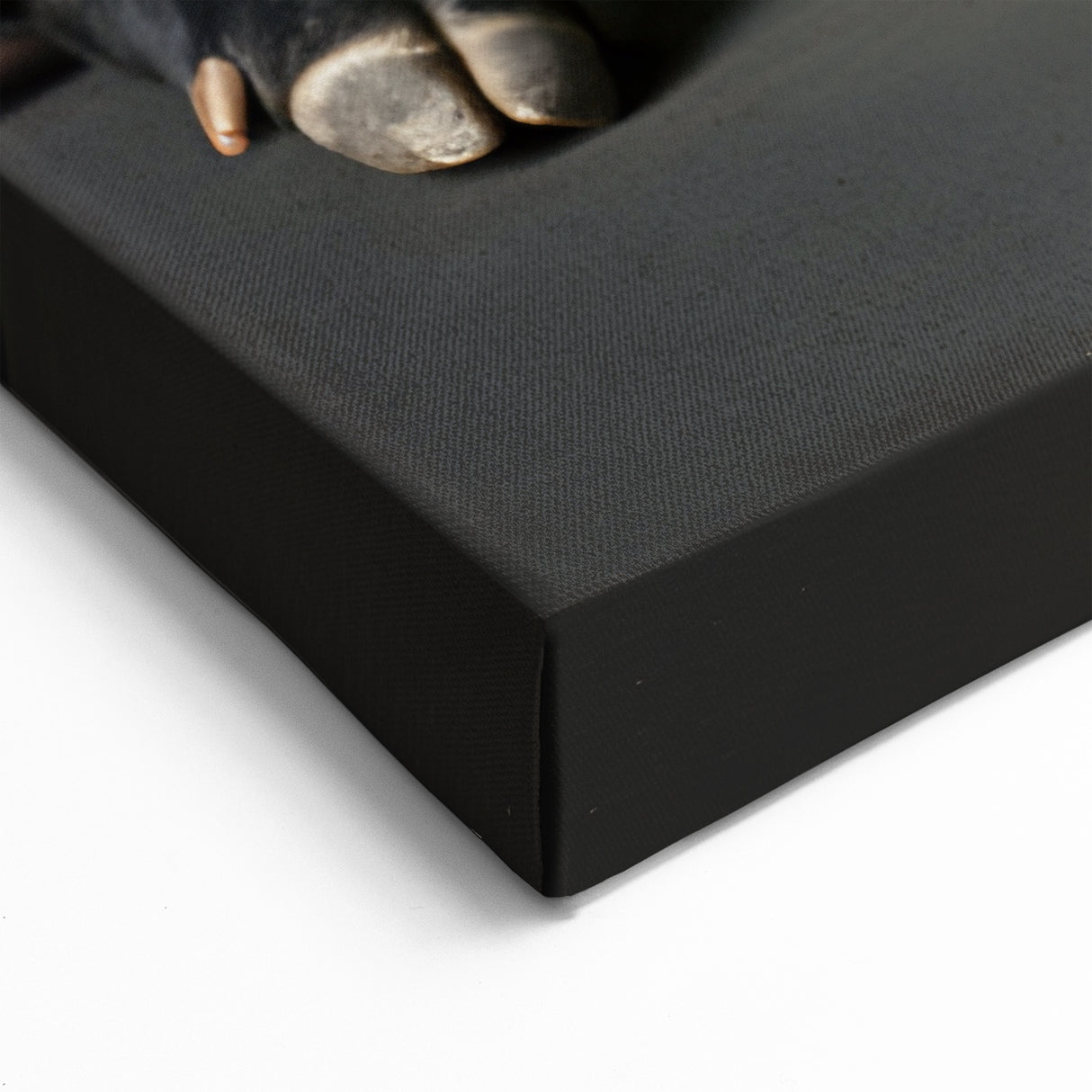 Realistic Pig Wall Art - Dark Pig Canvas Print Farmhouse Decor Idea