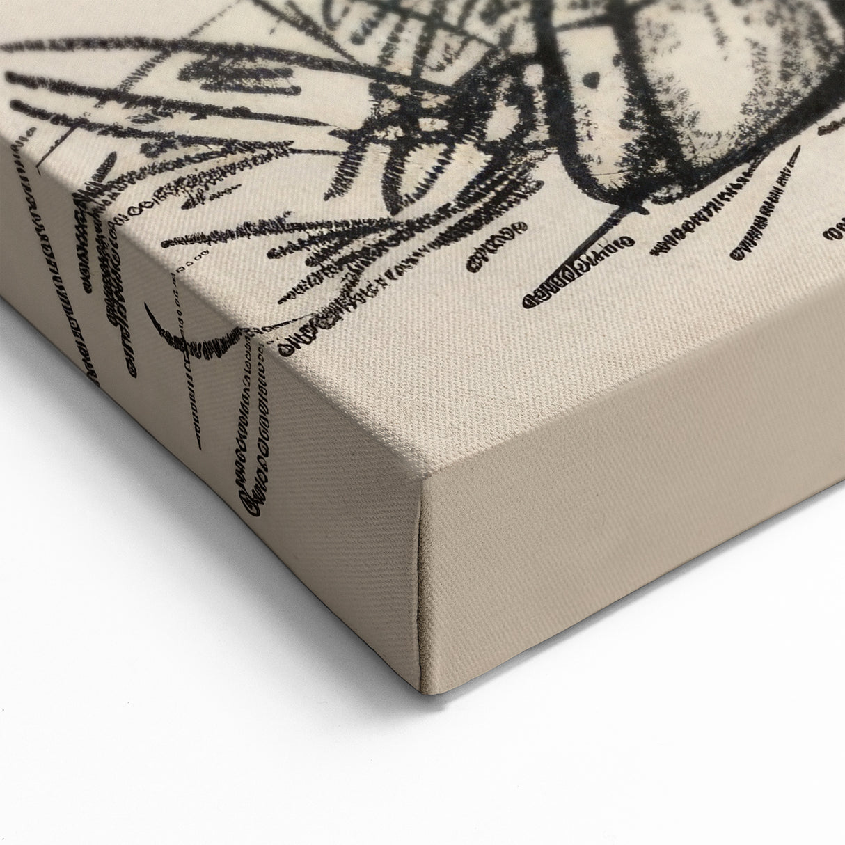 Rustic Pig Wall Art - Relaxed Pig Canvas Print Farmhouse Decor