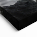 Penguin Wall Art - Black & White Family Photography Canvas Print Decor