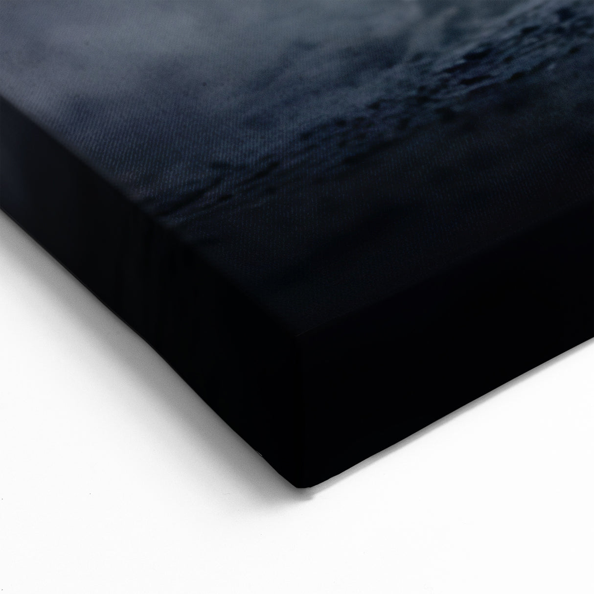 Penguin Wall Art - Dramatic Foggy Landscape Canvas Print for Decor