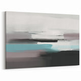 Modern Strokes and Lines Abstract Art | Geometric Line Canvas Print