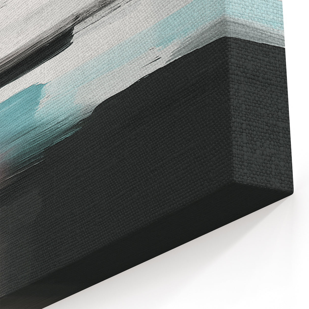 Modern Strokes and Lines Abstract Art | Geometric Line Canvas Print