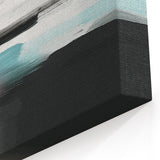 Modern Strokes and Lines Abstract Art | Geometric Line Canvas Print
