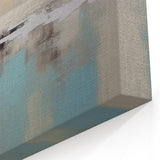 Tranquil Abstract Strokes and Lines Art | Modern Monochrome Canvas Print