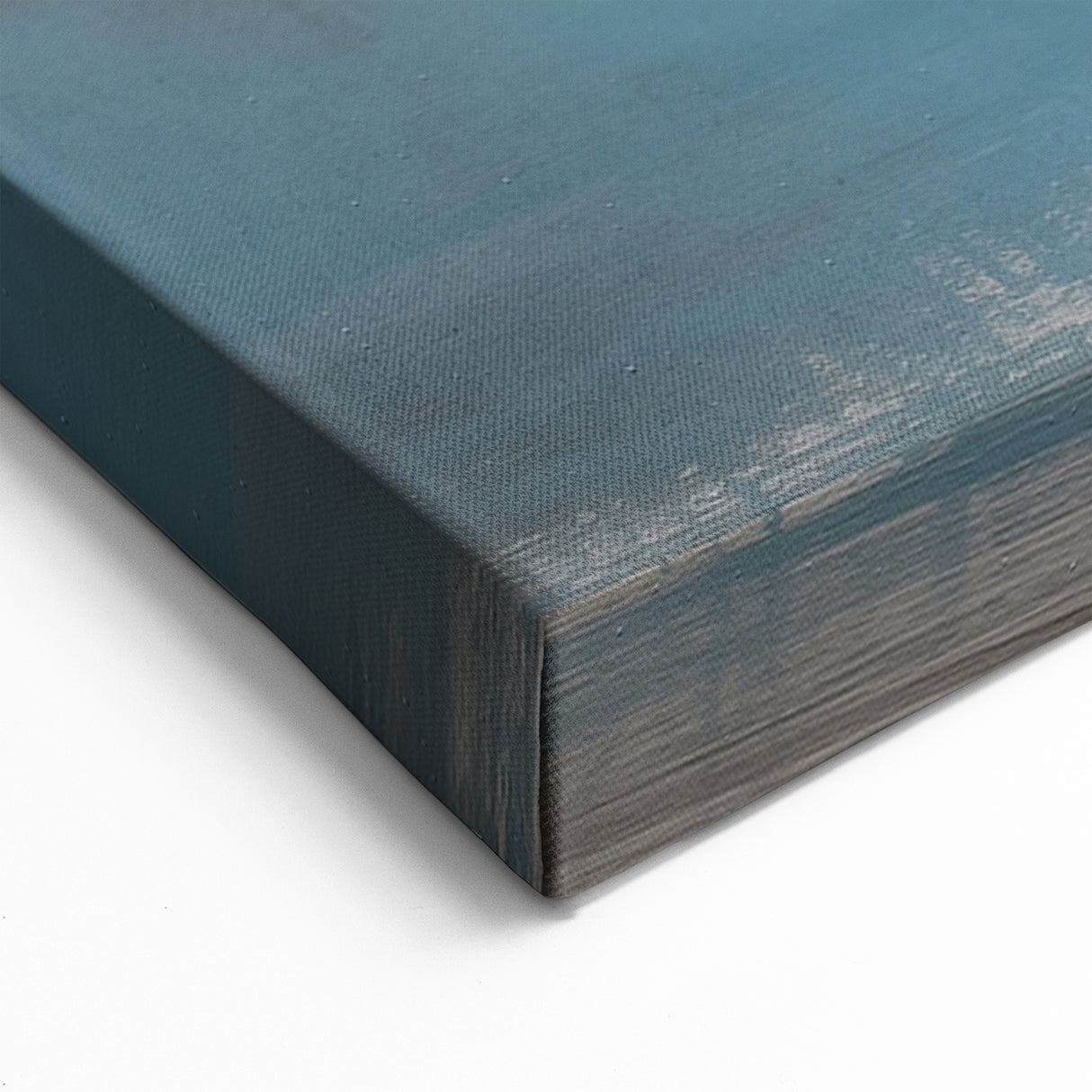 Calm Abstract Strokes and Lines Art | Coastal Serenity Canvas Print