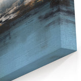 Serene Abstract Strokes and Lines Art | Coastal Bliss Canvas Print