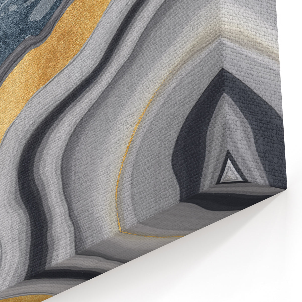 Contemporary Geometric Line Art | Urban Elegance Monochrome Canvas