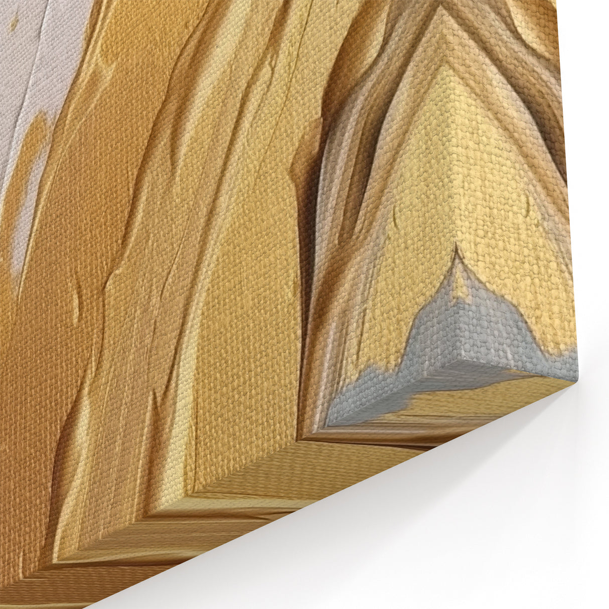 Modern Strokes and Lines Abstract Art Canvas | Geometric Brush Design