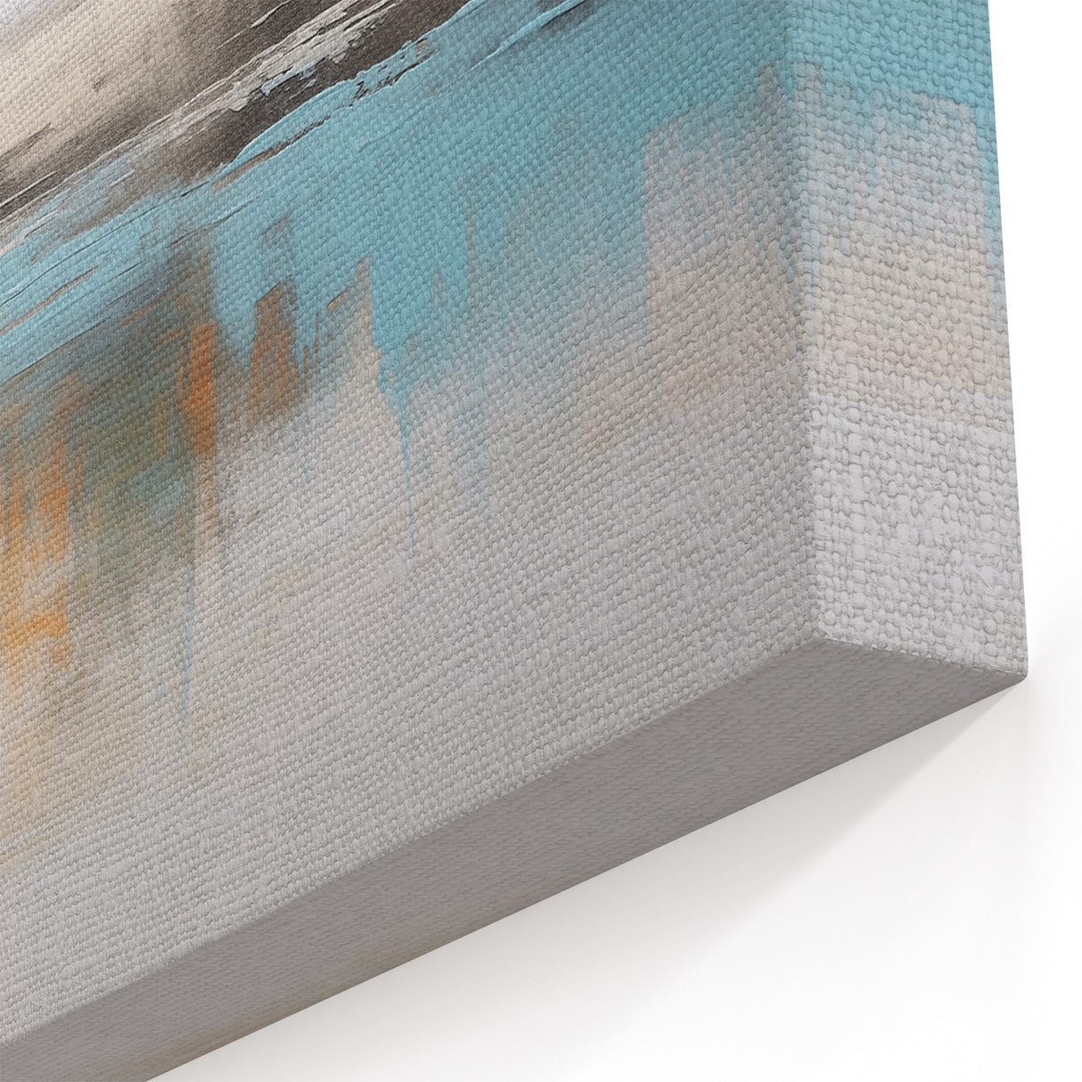 Tranquil Horizons Abstract Art - Contemporary Strokes Canvas