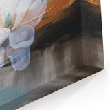 Elegant Blossom Abstract Art - Floral Strokes and Modern Lines Canvas