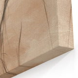 Tranquil Muse - Minimalist Abstract Art with Warm Tones