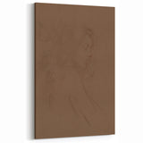 Whisper of Tranquility - Minimalist Abstract Art in Warm Earth Tones