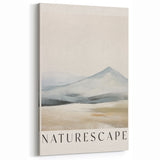 Naturescape Serenity - Minimalist Abstract Art with Soft Hues