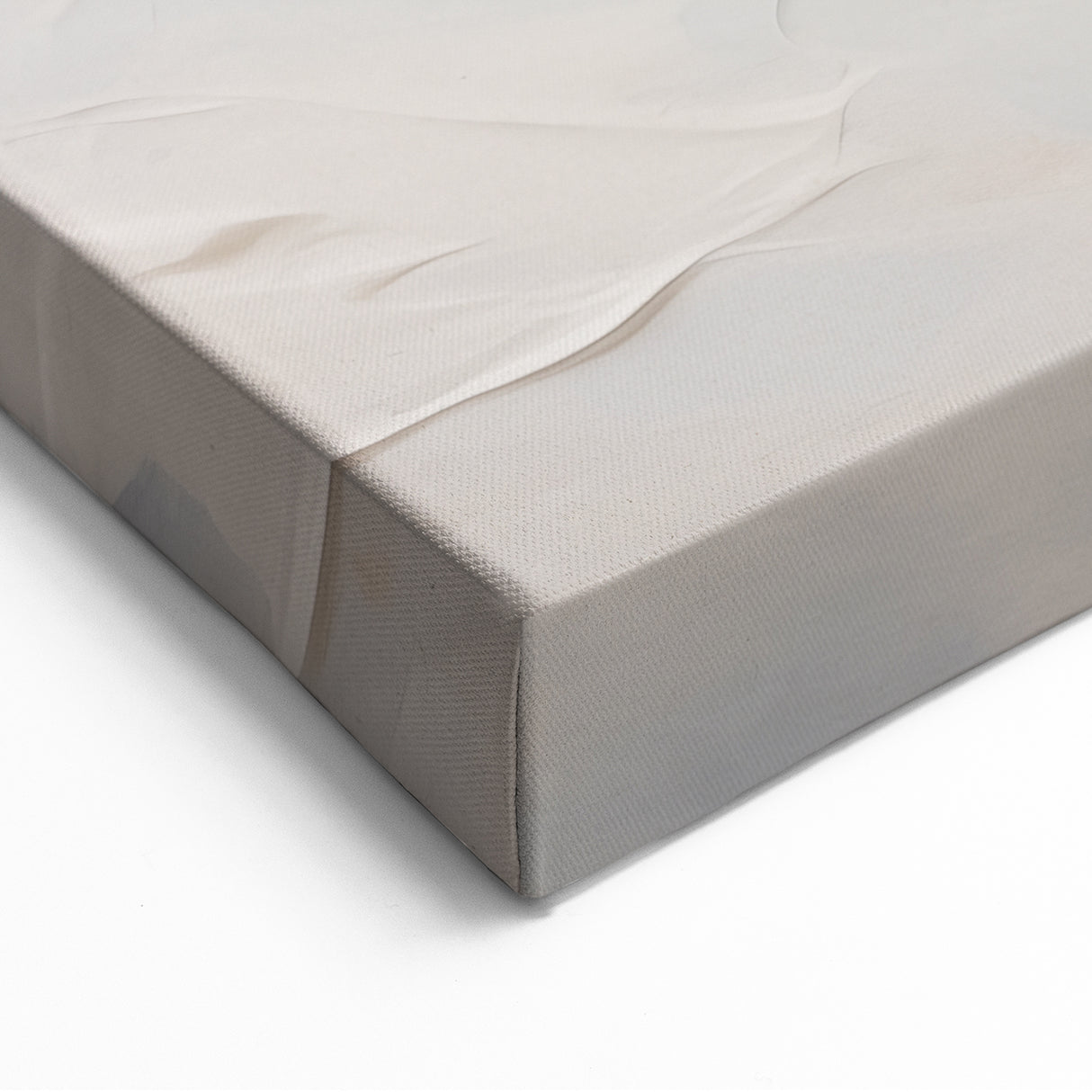 Soft Minimalist Abstract Art - Ethereal White and Beige - Modern Decor