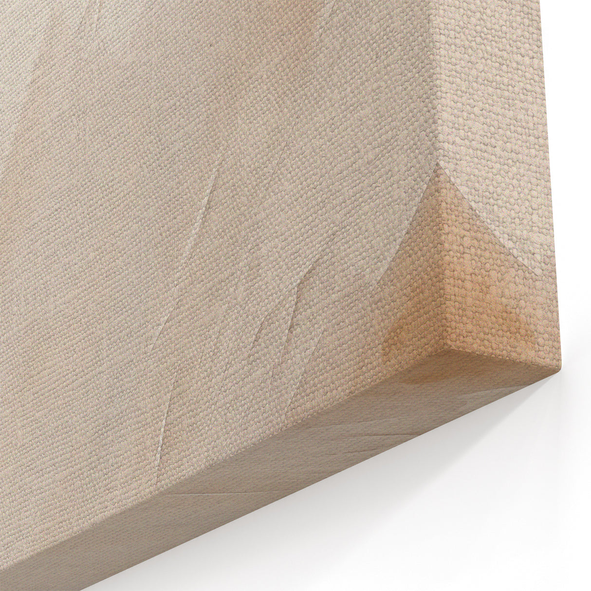 Soft Abstract Minimalist Art - Beige and White Flow - Tranquil Wall Decor