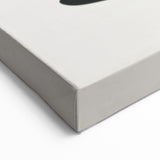 Minimalist Botanical Art | Modern Black & Beige Leaf Design | Wall Decor