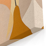 Abstract Minimalist Art - Earthy Geometric Shapes - Modern Wall Decor