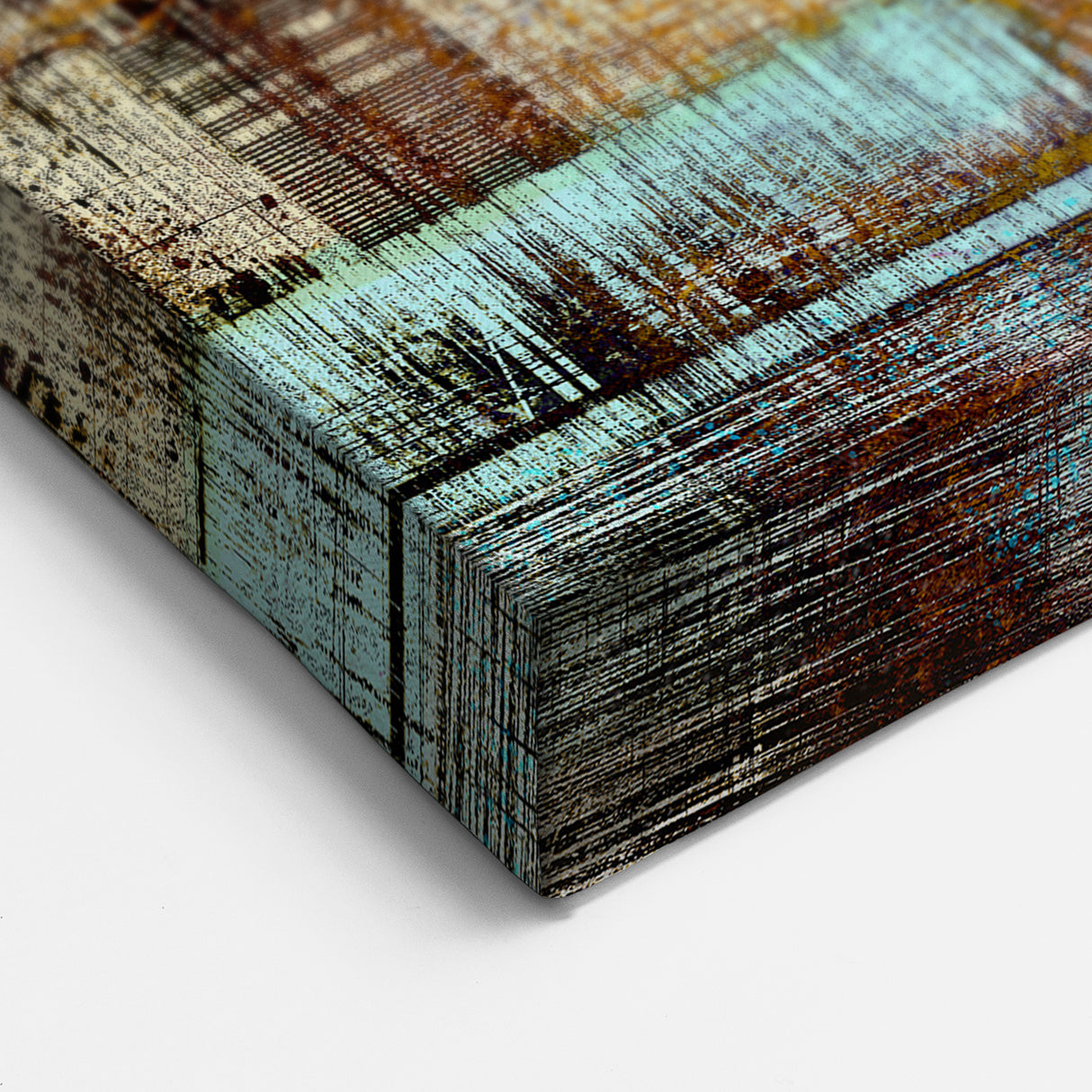 Urban Abstract Architecture Art - Modern Geometric Building Canvas Print