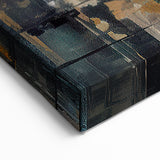 Modern Abstract Architecture Art - Urban Geometric Cityscape Canvas