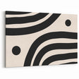 Modern Minimalist Prints - Abstract Geometric Black and White Wall Art