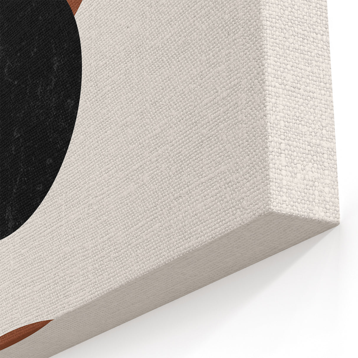 Abstract Minimalist Wall Art: Geometric Circles and Arch Design