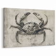 Elegant Crab Wall Art - Framed Canvas, Prints, & Acrylic Glass Options