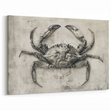 Elegant Crab Wall Art - Framed Canvas, Prints, & Acrylic Glass Options