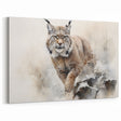 Dynamic Lynx Wall Art - Majestic Wildlife Canvas & Framed Prints