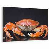 Crab Art Print - Detailed Marine Life Artwork for Modern Wall Decor