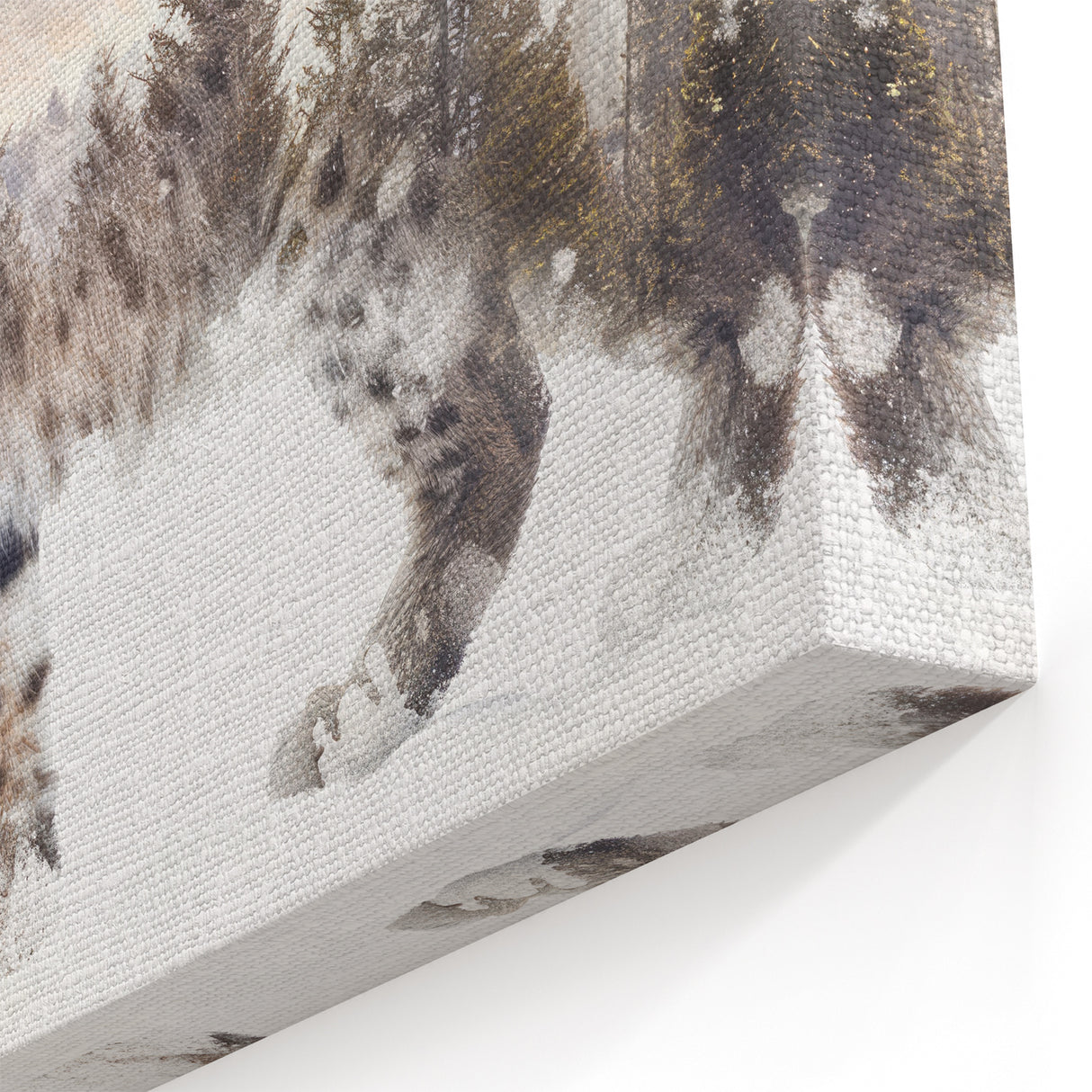 Lynx Forest Spirit Art - Nature-Inspired Canvas & Framed Wall Decor