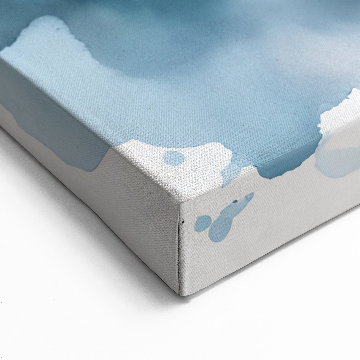 Serene Dolphin Wall Art - Soft Watercolor Marine Life Canvas Print