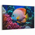 Vibrant Coral Reef Fish Wall Art - Marine Life Canvas Print for Decor