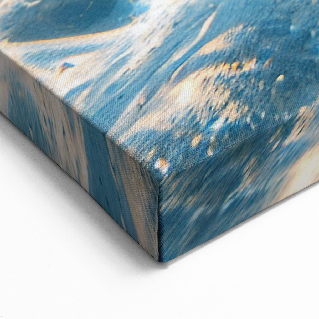 Vibrant Angelfish Wall Art - Ocean Fish Canvas for Coastal Decor