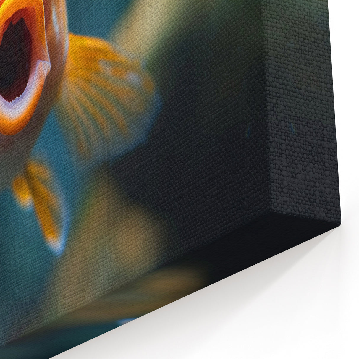 Expressive Orange Fish Wall Art - Canvas, Framed & Acrylic Prints