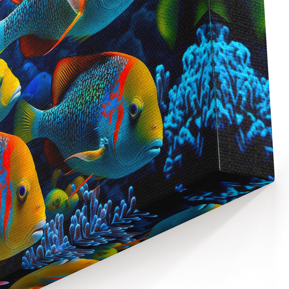 Colorful Coral Reef Fish Wall Art - Canvas, Framed & Acrylic Prints