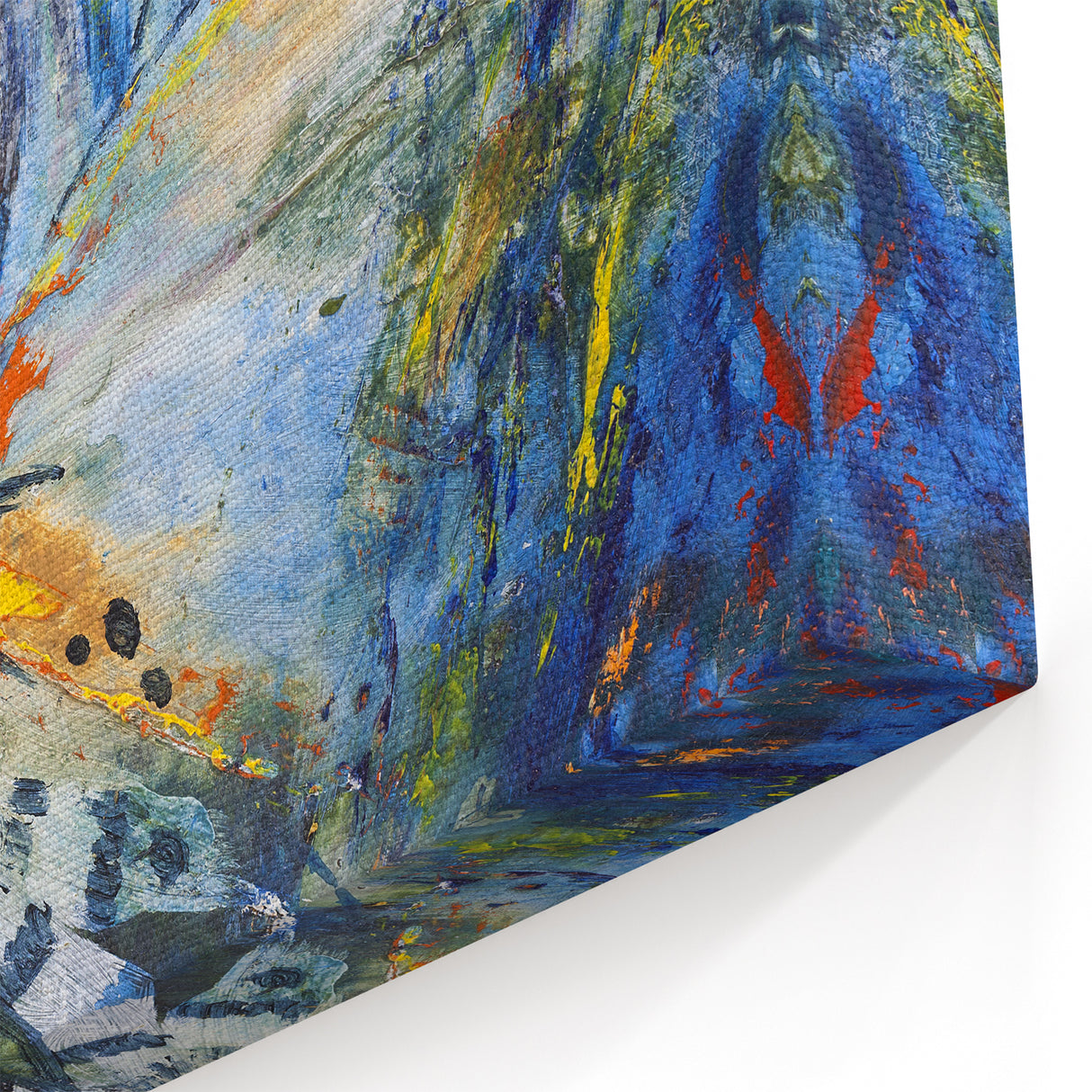 Abstract Fish Art - Vibrant Canvas, Framed & Acrylic Prints