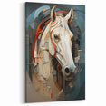 Modern Horse Wall Art - Abstract Equestrian Canvas Print Decor