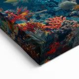 Majestic Whale and Coral Reef Wall Art - Canvas, Framed & Acrylic