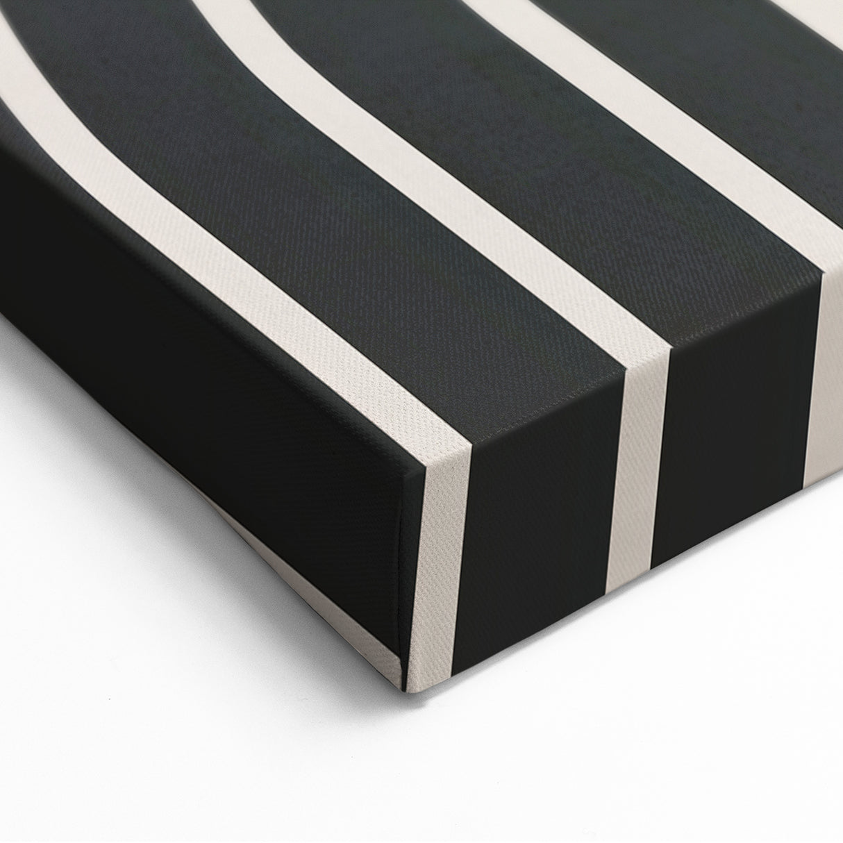 Minimalist Geometric Abstract Art – Bold Arch Design in Earth Tones