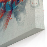 Elegant Fish Wall Art - Goldfish Canvas Print - Underwater Decor