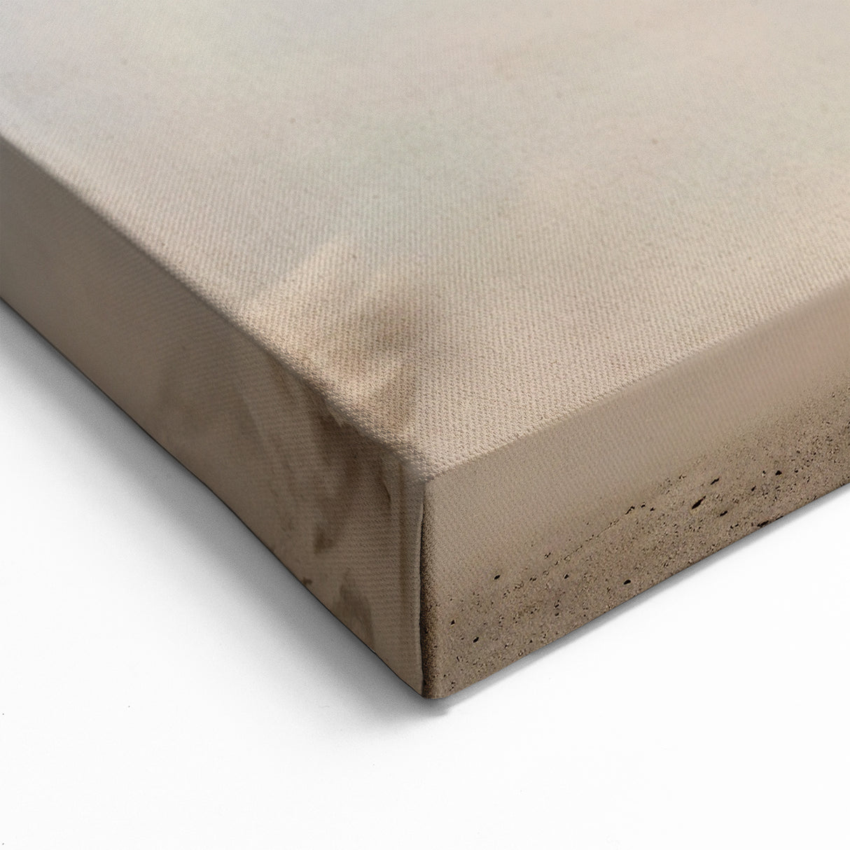 Graceful White Horse in Desert Wall Art - Elegant Equestrian Canvas