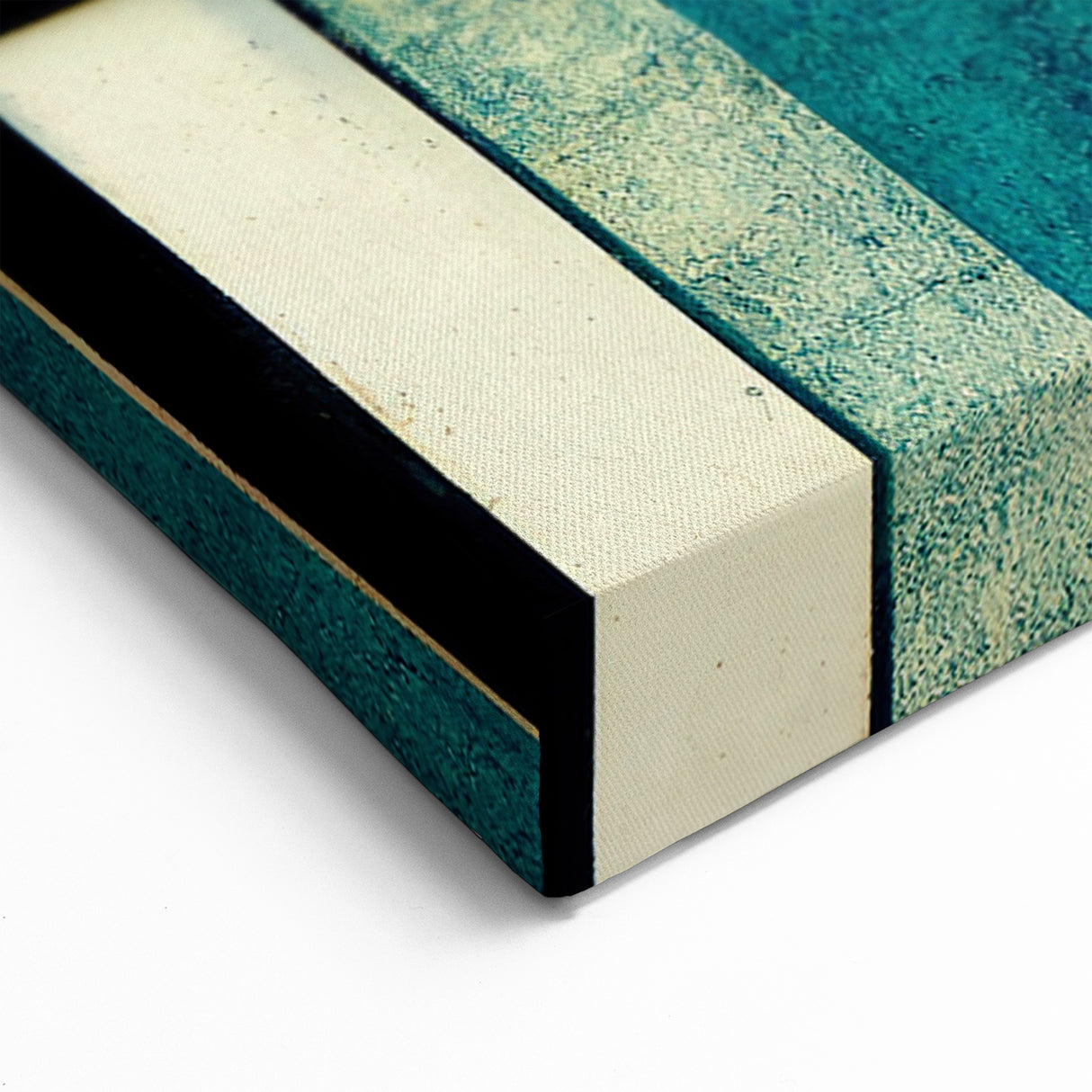 Modern Abstract Wall Art - Bold Geometric Color Block Canvas Design